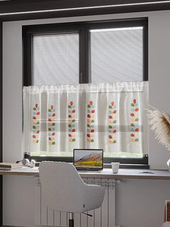 Four color branch Embroidered