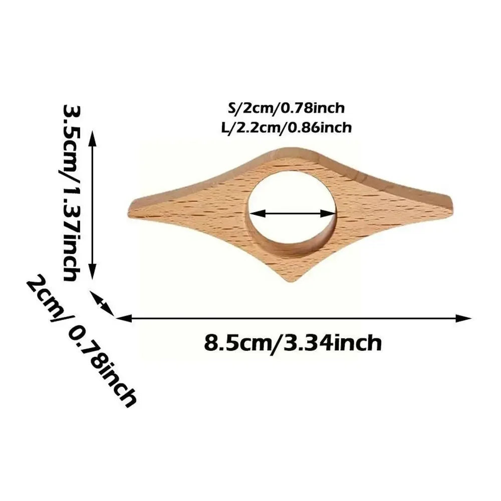 Hot Wooden Thumb Bookmark