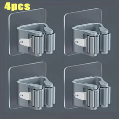 Self-Adhesive Wall-Mounted Mop Holder