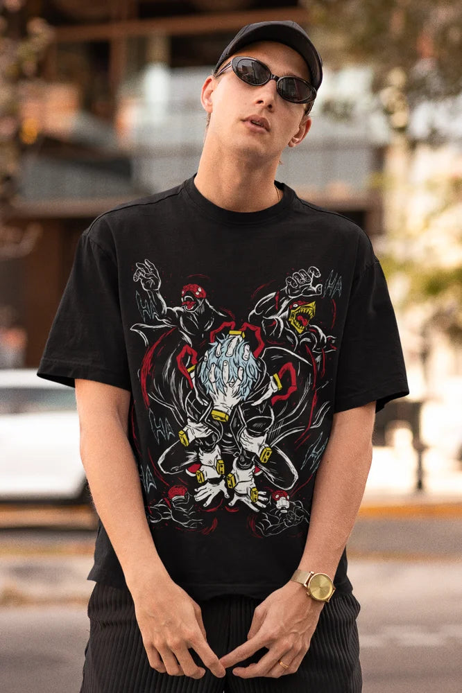 Tomura Shigaraki T-shirt Hero Graphic T-shirt