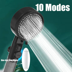 10 Spray Filtered Shower Head