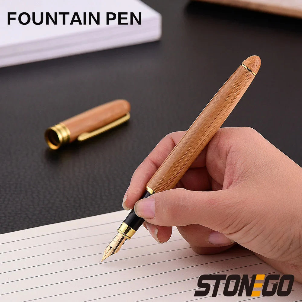 STONEGO Classics Luxury Wooden Fountain Pen