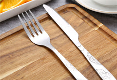 Stainless Steel Tableware Set