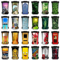 Self-adhesive PVC Trash Can Sticker