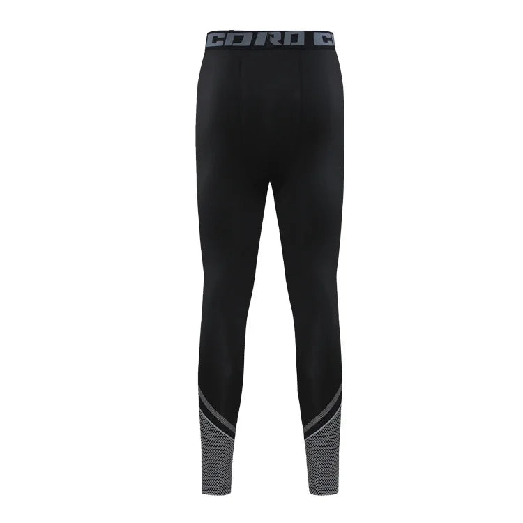 Men Long Sleeve Tracksuits GYM Fitness Tee + Leggings Men's Sport Running Set Yoga Skiing Basketball Football Clothes Suit 102