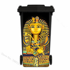 Self-adhesive PVC Trash Can Sticker