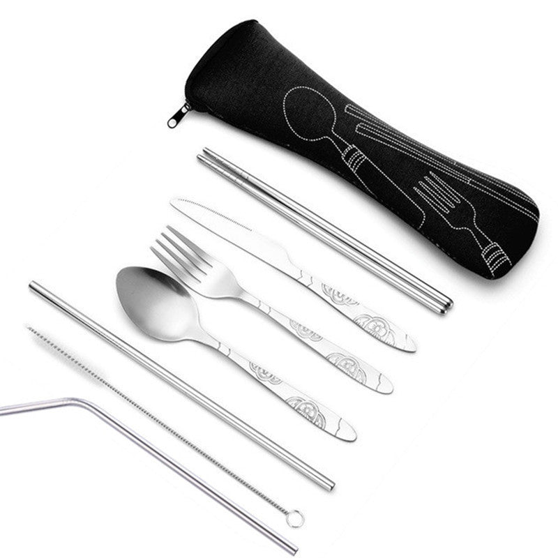 Stainless Steel Tableware Set