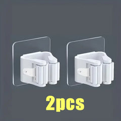Self-Adhesive Wall-Mounted Mop Holder