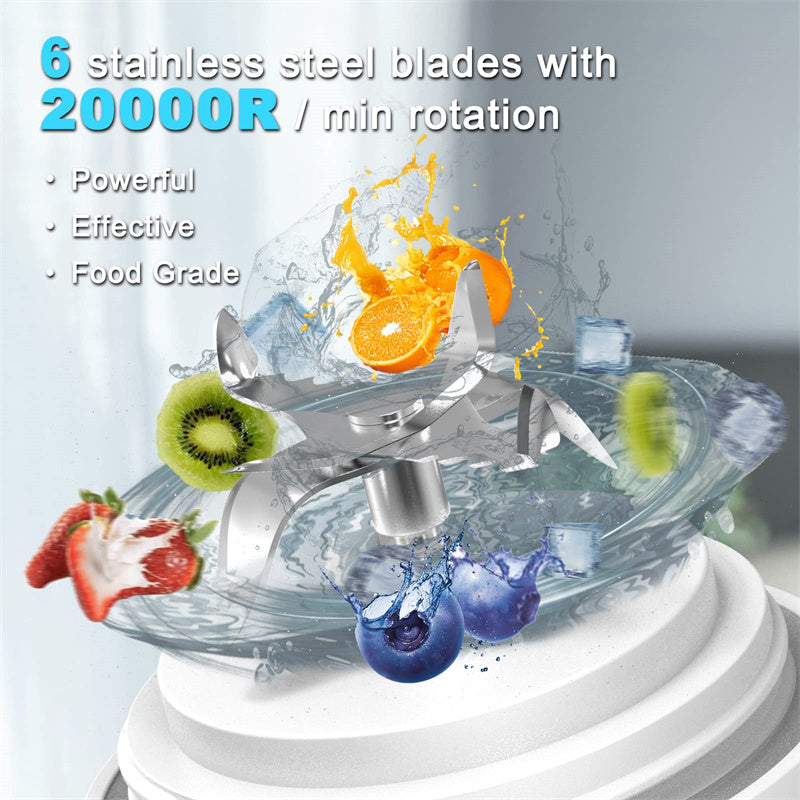 Portable Blender Juicer Personal Size Blender For Shakes 