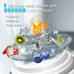 Portable Blender Juicer Personal Size Blender For Shakes 