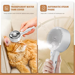 4-in-1 cat steam brush